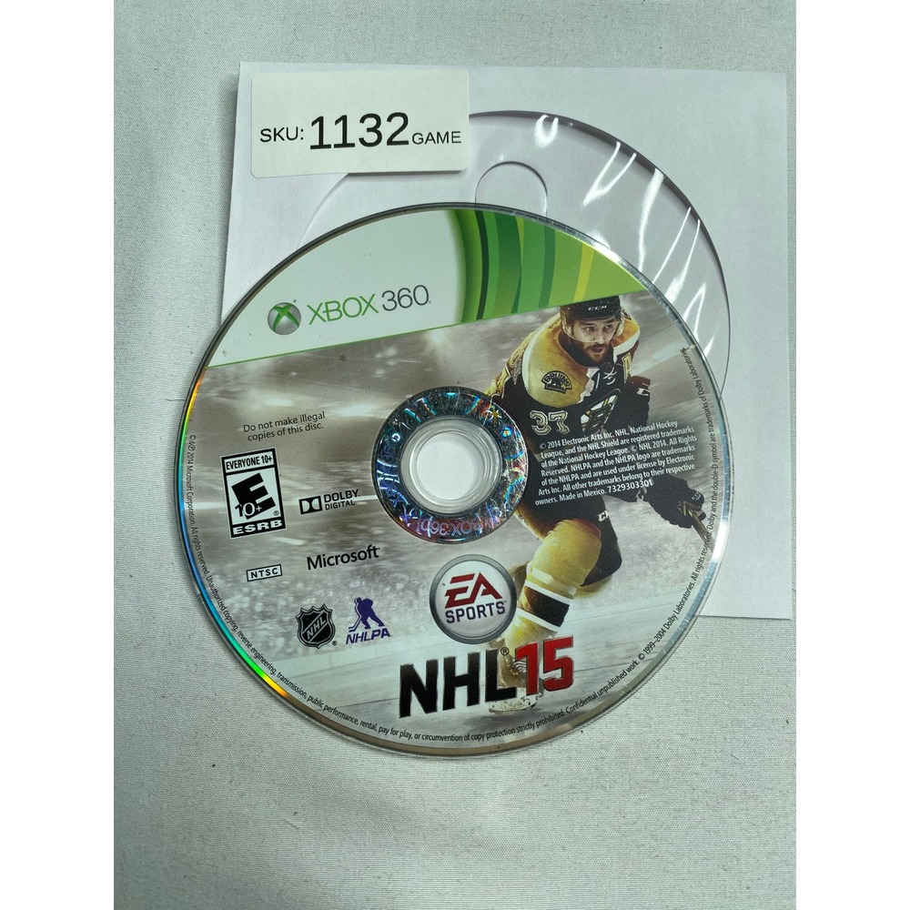 EA Sports NHL 15 Microsoft Xbox 360